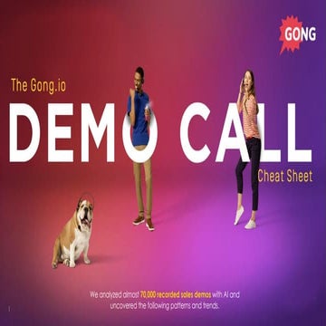 The Gong.io Demo Call Training Deck
