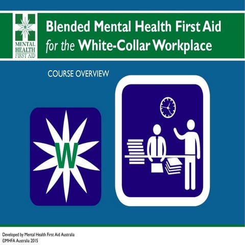 MHFA in the Workplace - Demonstration eLearning 