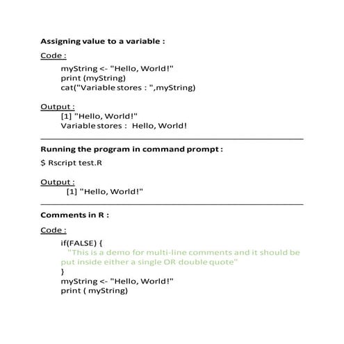 R Language | PDF