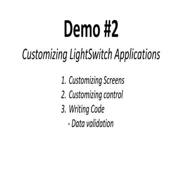 Demo2 | PPT