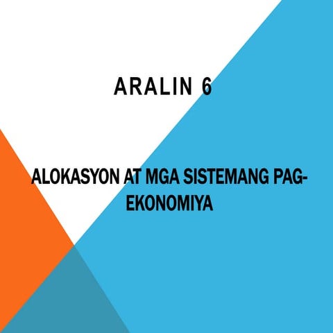 Demo alokasyon