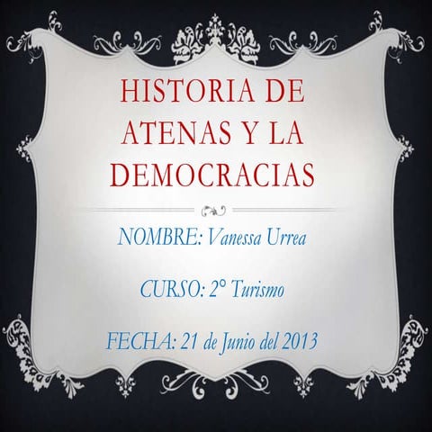 Historia de la democracia y Atenas | PPTX