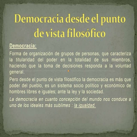 Democracia