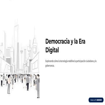 G2/ Unidad 2: Diapositivas: Democracia y la Era Digital