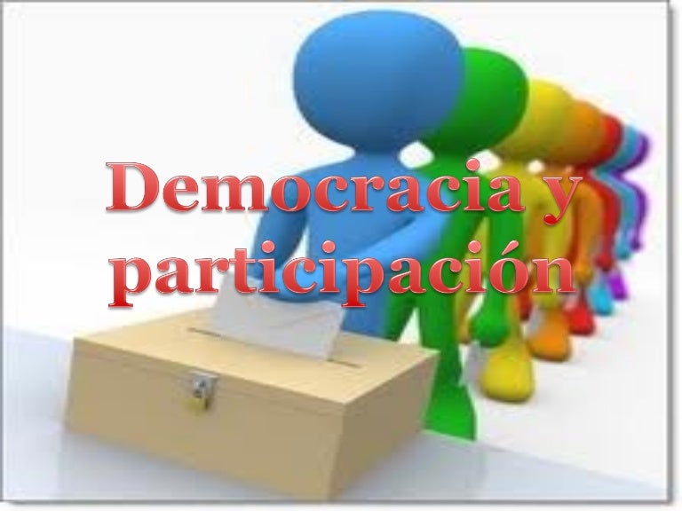 Democracia yparticipación