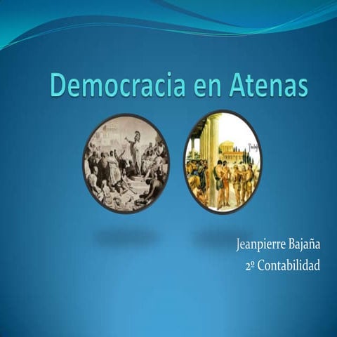 Atenas y la Historia de la Democracia | PPTX