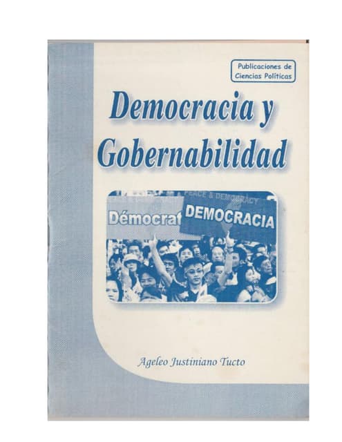 Democracia y gobernabilidad