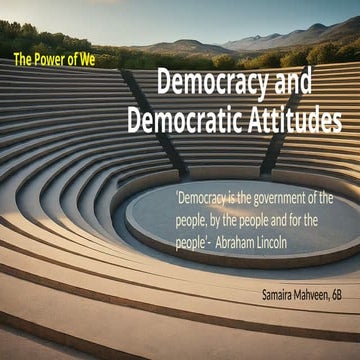 Democracy and Democratic Attitudes..pptx