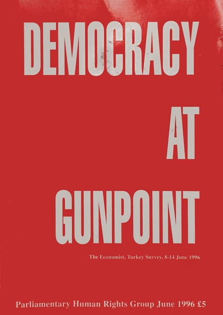 Democracy at Gunpoint (1995)