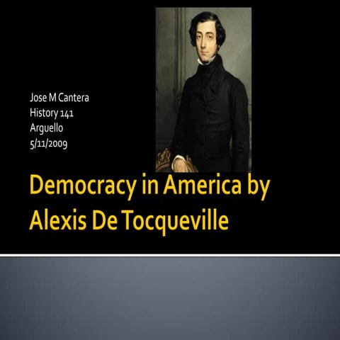 Democracy In America