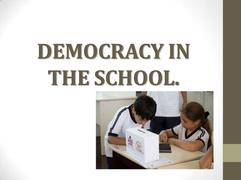 Democracy in the school