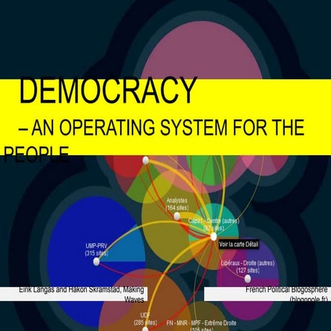 Democracy - an operating system for the people