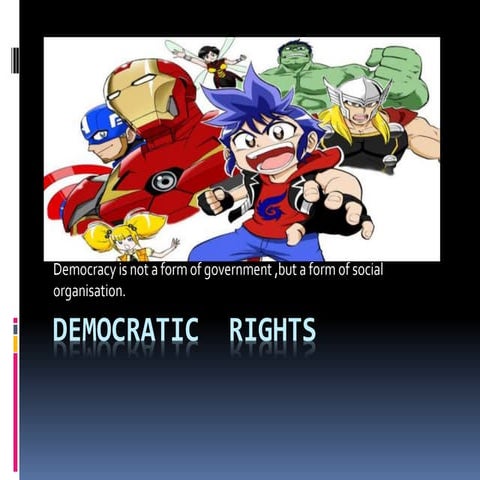 Democratic rights notes pdf simple ,short and brief notes of democratic rights.