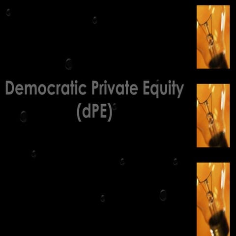 Democratic Private Equity