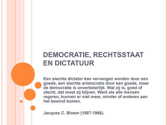 Rechtsstaat h3 | PPT