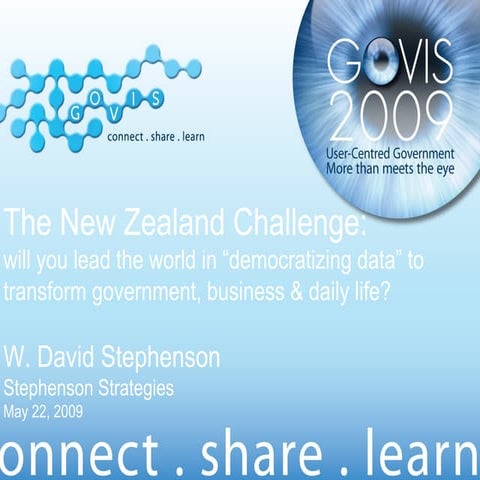 Democratizing Data In New Zealand