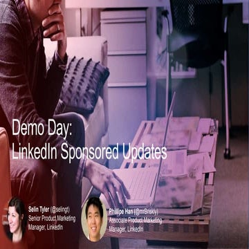 Webinar: LinkedIn Sponsored Updates Demo Day