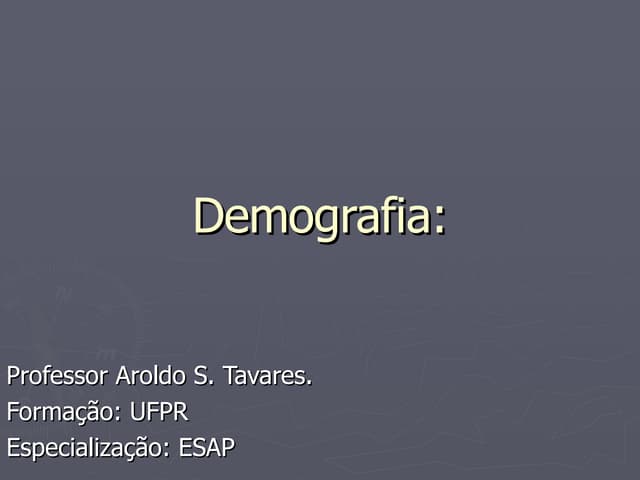 Demografia