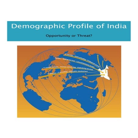 Demographic profile of INDIA - Opportunity or Threat