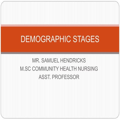 Demography | PPT