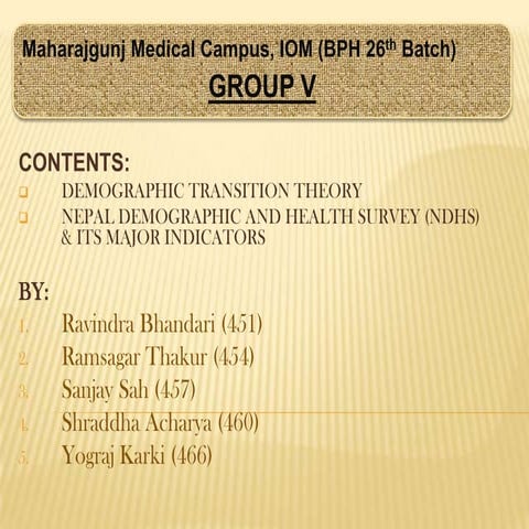 Shraddha Acharya_Demographic transition theory n NDHS
