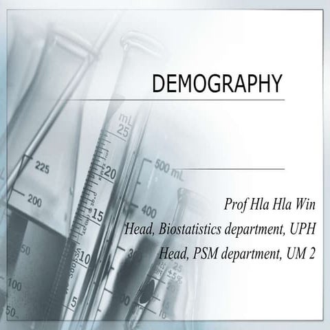 Demography uph