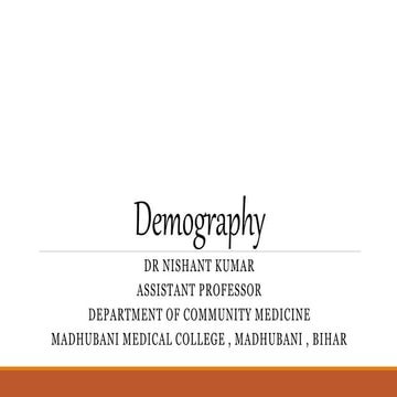 Demography 