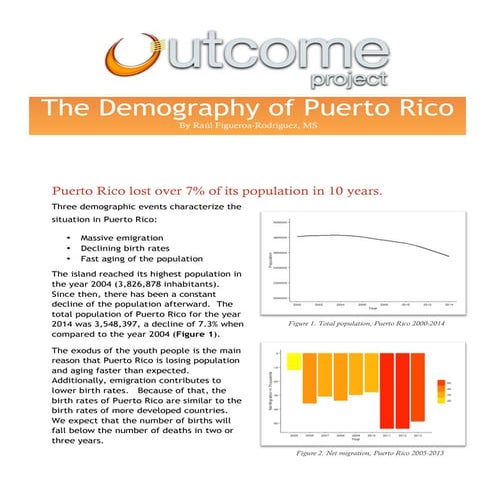 The Demography of Puerto Rico | DOCX