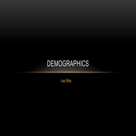 Demogrpahics