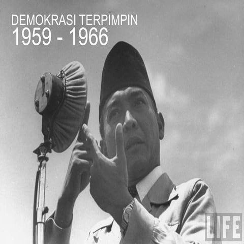 Demokrasi terpimpin 1959-1966
