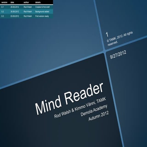Demola mind reader 20120903