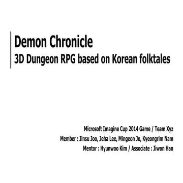 Demon chronicle by Team Xyz