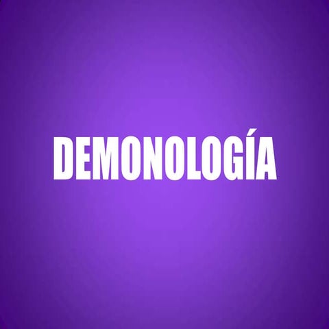 Demonología