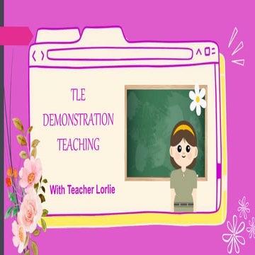 DEMONSTRATION.pptx Food Processing Junior High School