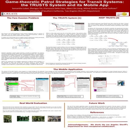 TRUSTS Mobile App Demo Poster (AAMAS 2013)