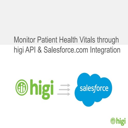 higi Salesforce integration demo