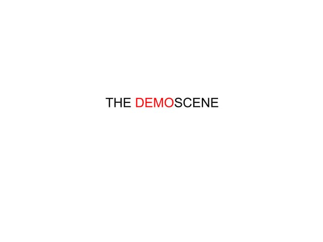 Demoscene
