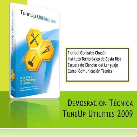 DemostracióN Tune Up Utilities 2009