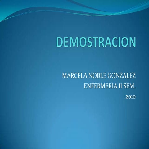 Demostracion