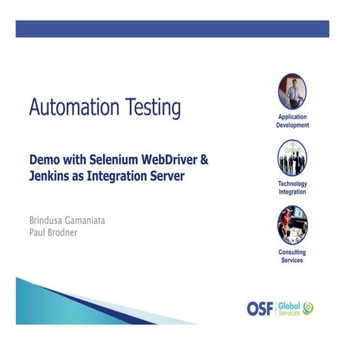 Automation Testing | PPT