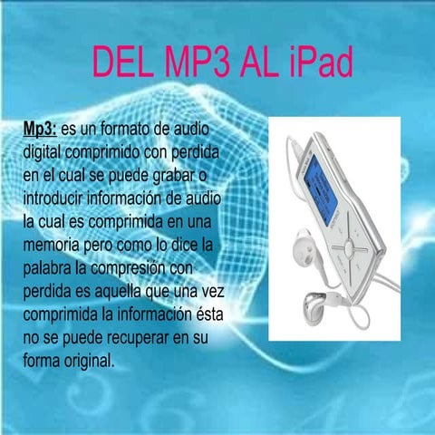 DEL MP3 AL iPAD