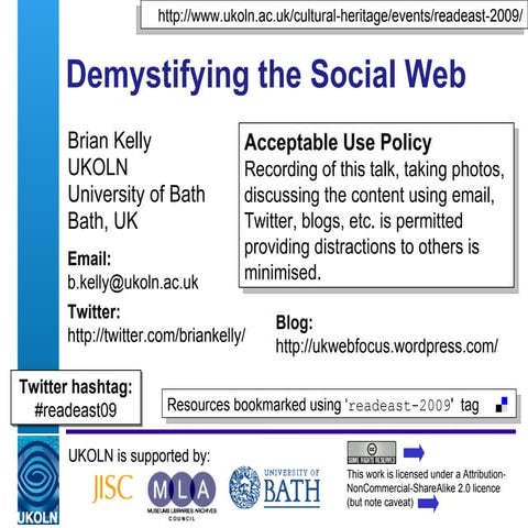 Demystifying the Social Web