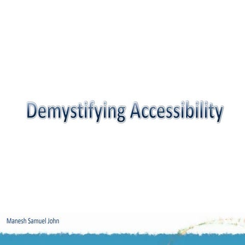 Disability Awareness Training Slideshow | PPTX