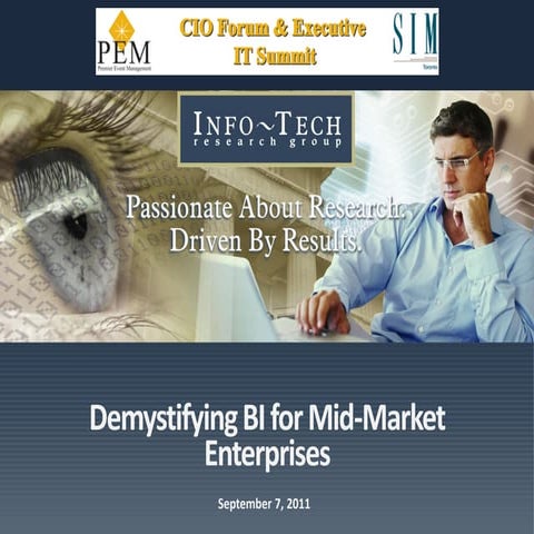 Demystifying BI For Mid-Market Enterprises