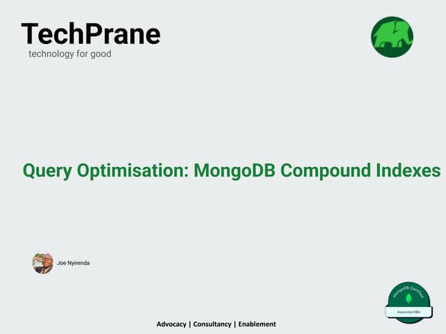 Performance Optimization MongoDB: Compound Indexes