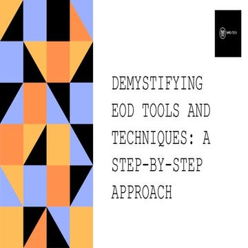 EOD Excellence: Tools, Techniques, and Safety Protocols | PPTX