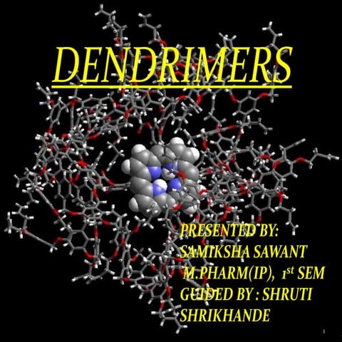 Dendrimers and its applications