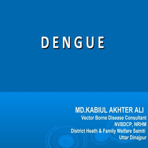 Dengue ppt