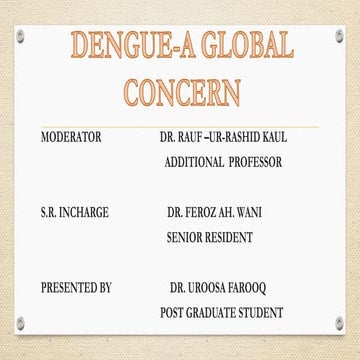 Dengue