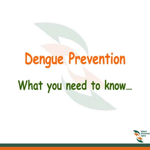 Dengue guidelines